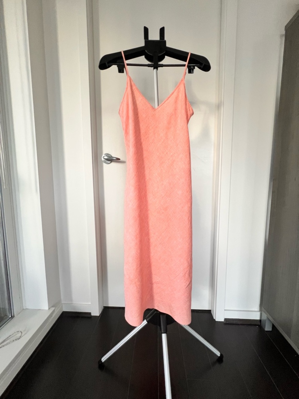 Wilfred Coral V-Neck Slip Dress